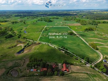 Działki rolne w Liwie 21,8 ha, asfalt, wysoka kultura działka Liwa