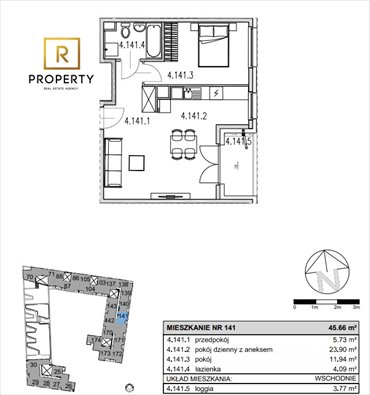 mieszkanie na sprzedaż 46m2 mieszkanie Kraków, Ruczaj, dr. Jana Piltza