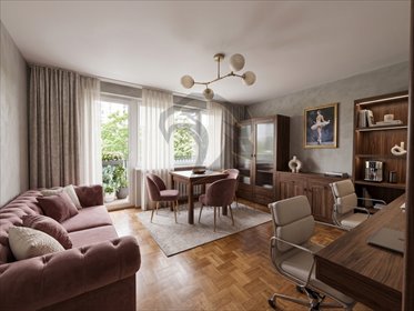 Mieszkanie 35 m² w Warszawie (z balkonem i osobną kuchnią) mieszkanie Warszawa, Bemowo, Groty