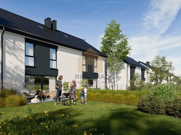 Dom bliźniak 142 m² z ogrodem i garażem (Wilkowice) dom Wilkowice