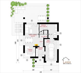 Do sprzedania dom 150 m² z garażem i tarasem w Wadowicach dom Wadowice, okolica