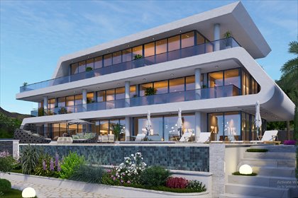 Luksusowa willa z panoramicznym widokiem i smart home dom Alanya, Cikcilli, Alanya, Antalya