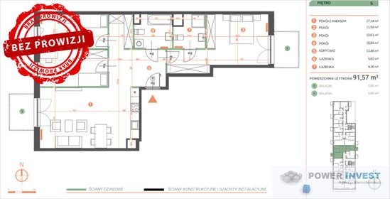 mieszkanie na sprzedaż 92m2 mieszkanie Kraków, Zabłocie, Portowa