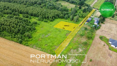 działka na sprzedaż 1000m2 działka Osieck