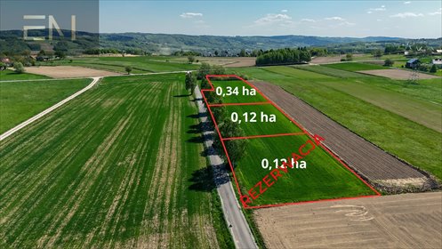 działka na sprzedaż 1200m2 działka Glinik Charzewski
