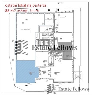 lokal użytkowy na wynajem 78m2 lokal użytkowy Kraków, Pilotów