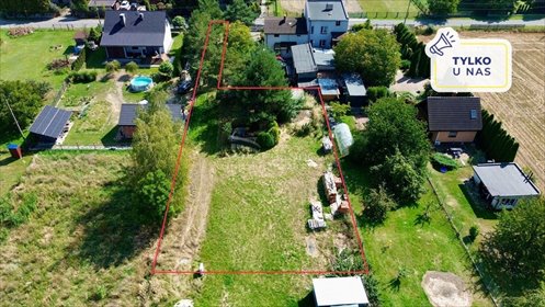 działka na sprzedaż 1120m2 działka Gierałtowice