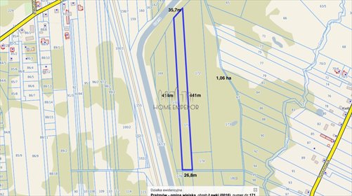 Działka rolno-zagrodowa 10 600 m² w Ławkach polecam działka Ławki, Sosnowa