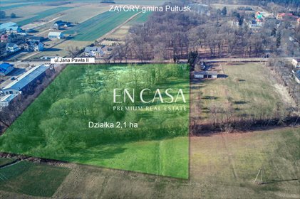 działka na sprzedaż 21582m2 działka Zatory