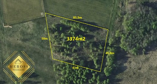 Działka 3374 m² pod zabudowę mieszkaniowo-usługową - polecam! działka Wola Mokrzeska