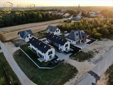 Nowoczesny dom bliźniaczy 2023, 7 pokoi, garaż, ogród dom Białystok, Jaroszówka