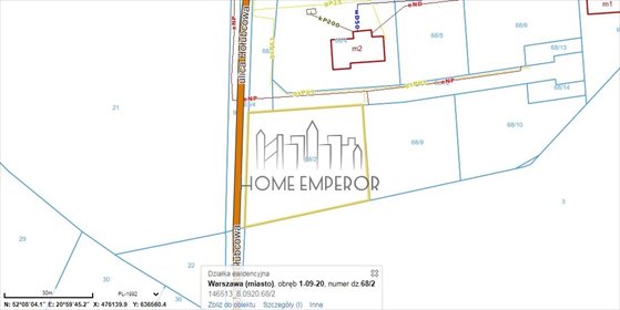 działka na sprzedaż 1500m2 działka Warszawa, Ursynów, Jeziorki, Hołubcowa