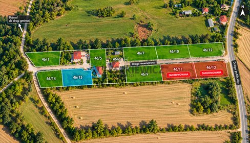 działka na sprzedaż 1041m2 działka Błotnia