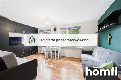 Kawalerka 23 m² na Ugorku - jasne i ustawne wnętrze mieszkanie Kraków, Ugorek, Ugorek, Fiołkowa