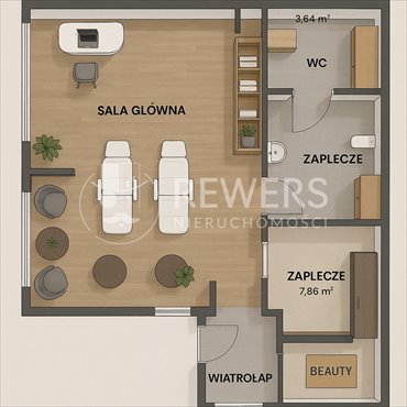 lokal użytkowy na sprzedaż 52m2 lokal użytkowy Lublin, Śródmieście