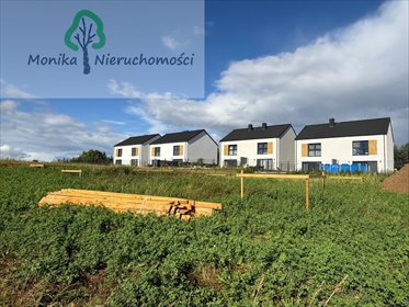 Nowoczesny dom bliźniaczy 78 m² (stan deweloperski) z ogrzewaniem podłogowym dom Stanisławie