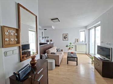 Polecam 36 m² 2-pokojowe mieszkanie z balkonem i garażem mieszkanie Warszawa, Praga-Południe, Gocław, Meissnera