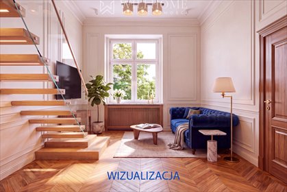Klimatyczne 2-pokojowe mieszkanie z antresolą (53,80 m²) w willi mieszkanie Wrocław, Borek, Borek, al. Lipowa