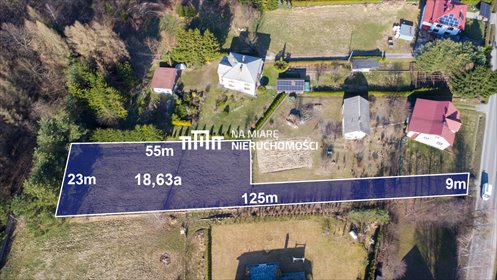 działka na sprzedaż 1863m2 działka Błażowa Górna