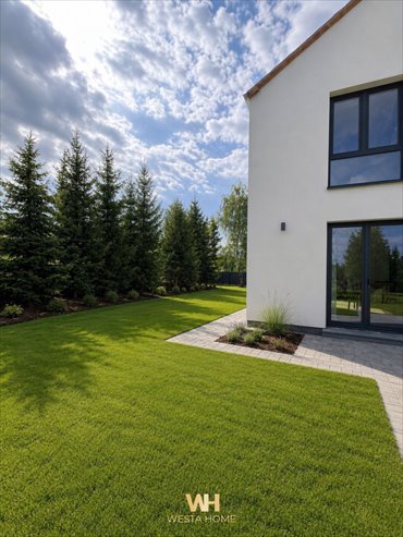 Zapraszam do obejrzenia nowoczesnego bliźniaka 118 m² z garażem i dużą działką dom Łajski, Fabryczna