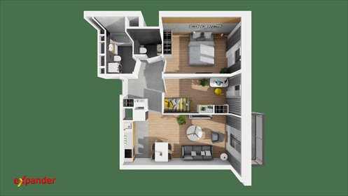 mieszkanie na sprzedaż 57m2 mieszkanie Wrocław, Braterska