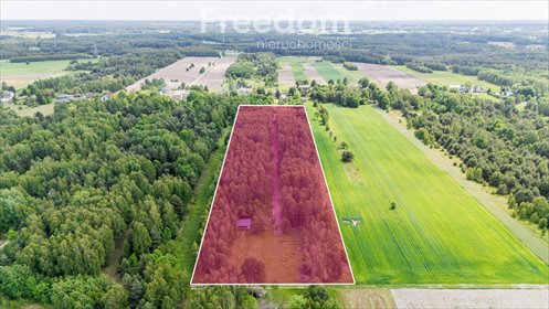 działka na sprzedaż 1010m2 działka Ludwinów