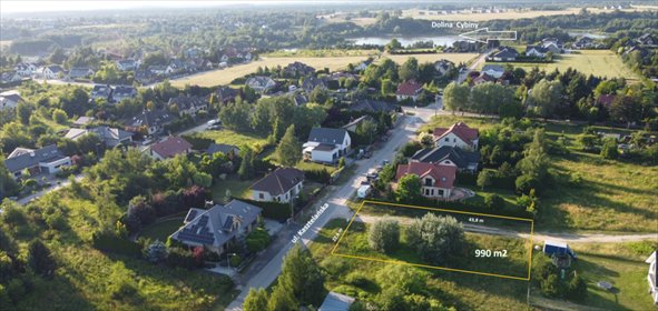 Działka 990 m² w Gortatowie (media, WZ, cisza) działka Gortatowo