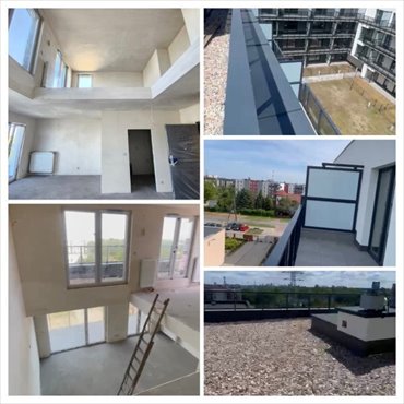 Dwupoziomowe 66 m² z antresolą i widokiem - polecam! mieszkanie Warszawa, Białołęka