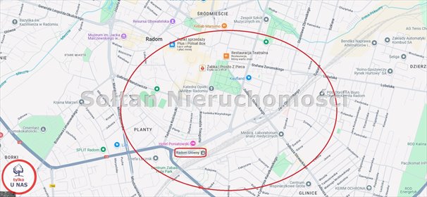 dom na sprzedaż 764m2 dom Radom, Śródmieście, Stanisława Moniuszki