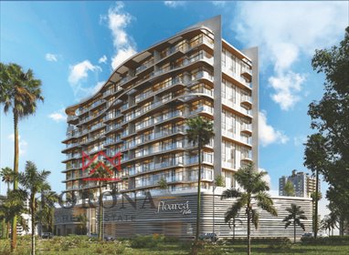 Nowoczesny apartament 78 m² z widokiem na basen. mieszkanie Dubaj