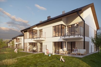 Krasne, 49m2, ogród, bezczynsz, szybki dojazd do Rzeszowa mieszkanie Krasne