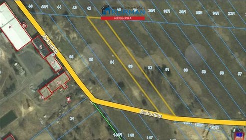 działka na sprzedaż 2528m2 działka Szamocin