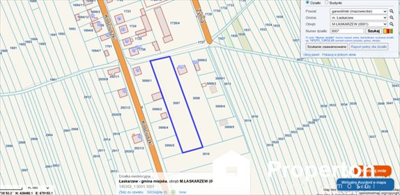 działka na sprzedaż 3798m2 działka Łaskarzew, Kościuszki