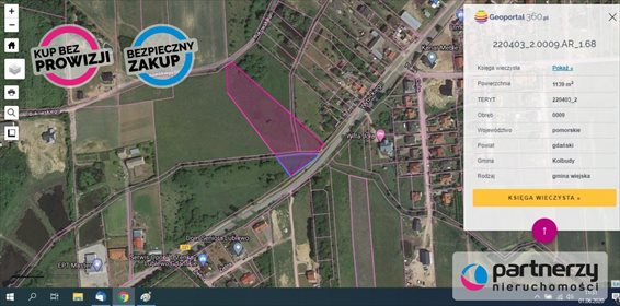 działka na sprzedaż 8800m2 działka Lublewo Gdańskie, gen. Józefa Wybickiego