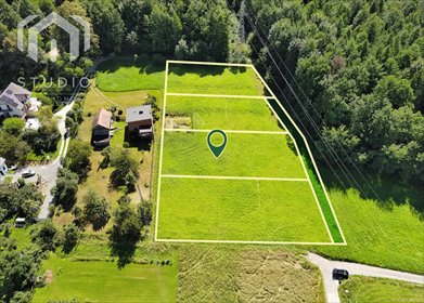 działka na sprzedaż 1177m2 działka Żywiec, Pod Łyską
