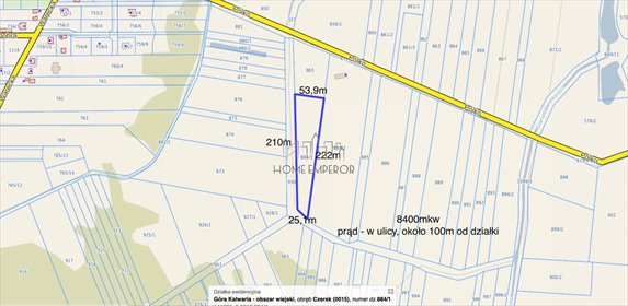 działka na sprzedaż 8400m2 działka Czersk, Pólko