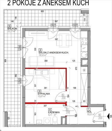 mieszkanie na sprzedaż 47m2 mieszkanie Warszawa, Praga-Południe