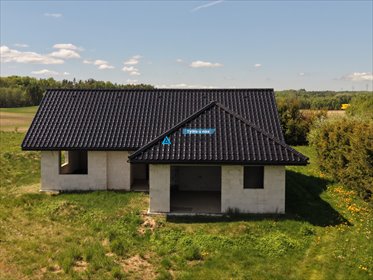 Nowoczesny dom w stanie surowym w Szydlicach – 216 m² dom Szydlice