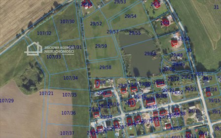 Działka siedliskowa 3307 m² z mediami i dostępem działka Trąbki Wielkie