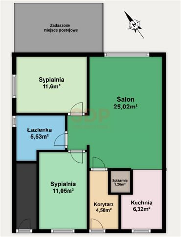 mieszkanie na sprzedaż 67m2 mieszkanie Radwanice, Szeroka