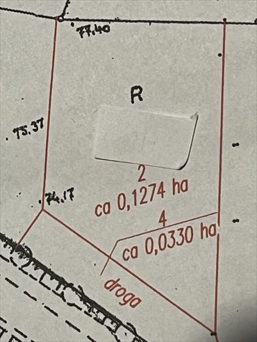 działka na sprzedaż 1274m2 działka Żabno, , Żabi Gród