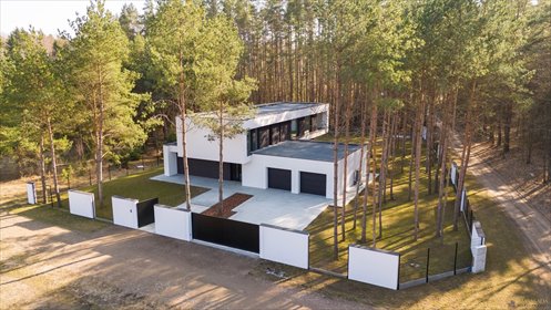 Nowoczesna rezydencja 361 m² w lesie - polecam! dom Zalesiany