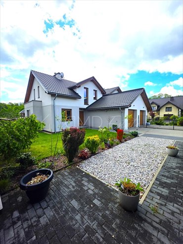 Nowoczesny dom 151 m² z garażem w Podlesiu dom Katowice, Podlesie, Niezapominajek