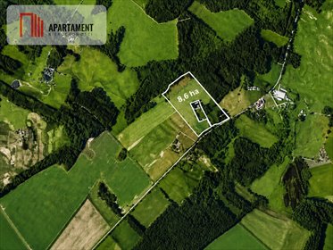 Działka rolna 8,6 ha z możliwością podłączenia mediów działka Łozice