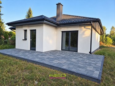 Ostatni dom w lesie, 100 m², działka 1000 m². dom Kamińsko