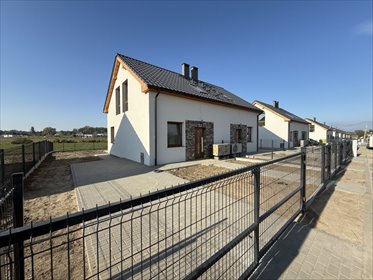 Nowoczesny segment 80 m2 z ogrodem, blisko natury dom Szczecin, Płonia