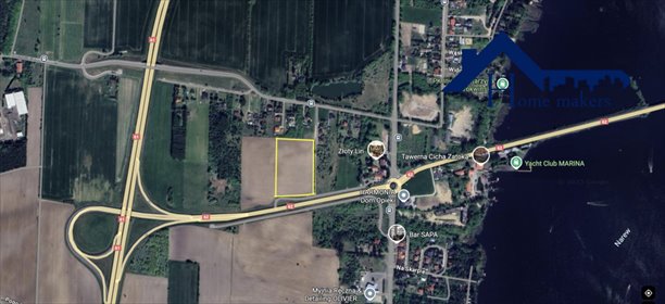 Działka inwestycyjna 22 232 m² w Wierzbicy (blisko Warszawy) działka Wierzbica