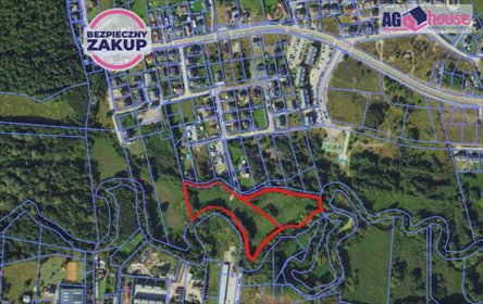 Działka rekreacyjna 1,58 ha z dostępem do wód w Redzie. działka Reda, Wiklinowa