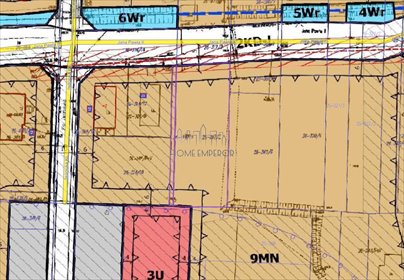 działka na sprzedaż 1162m2 działka Zakręt, Jana Pawła II