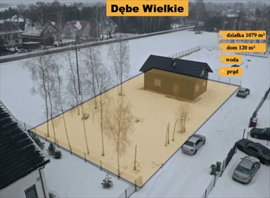 dom na sprzedaż 120m2 dom Dębe Wielkie, Botaniczna